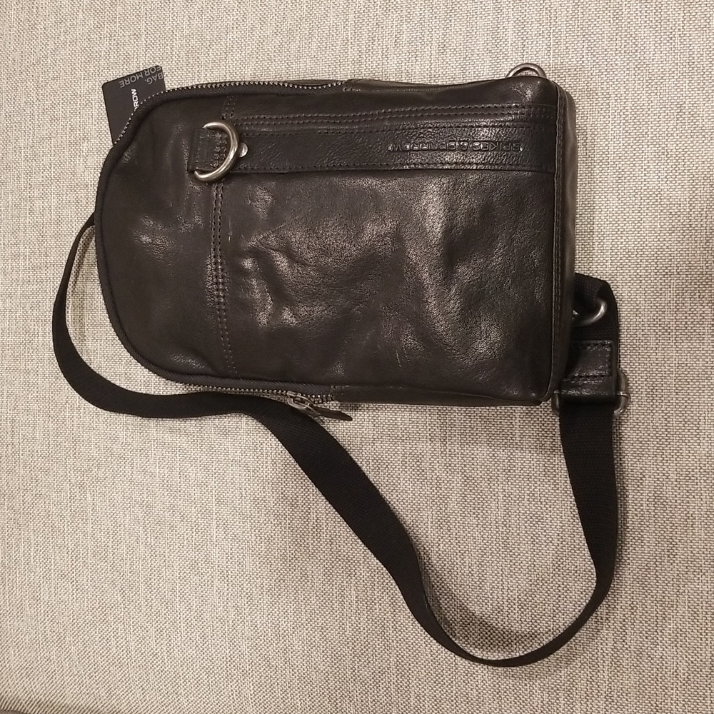 Spikes & Sparrow Crossbody Backpack Designer Leather Purse Slingback Europe - Picture 2 of 7